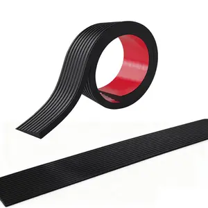 2PC Rubber Curb Ramps 0.6" Rise 7000LB Capacity Heavy Duty Threshold Ramps for Driveway Shed Ramp for Riding Mower Garage Ramp Door Threshold Ramp for Wheelchair Ramp