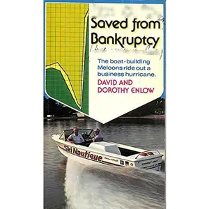 USED Book - Saved from Bankruptcy by David Enlow (Hardcover) - english