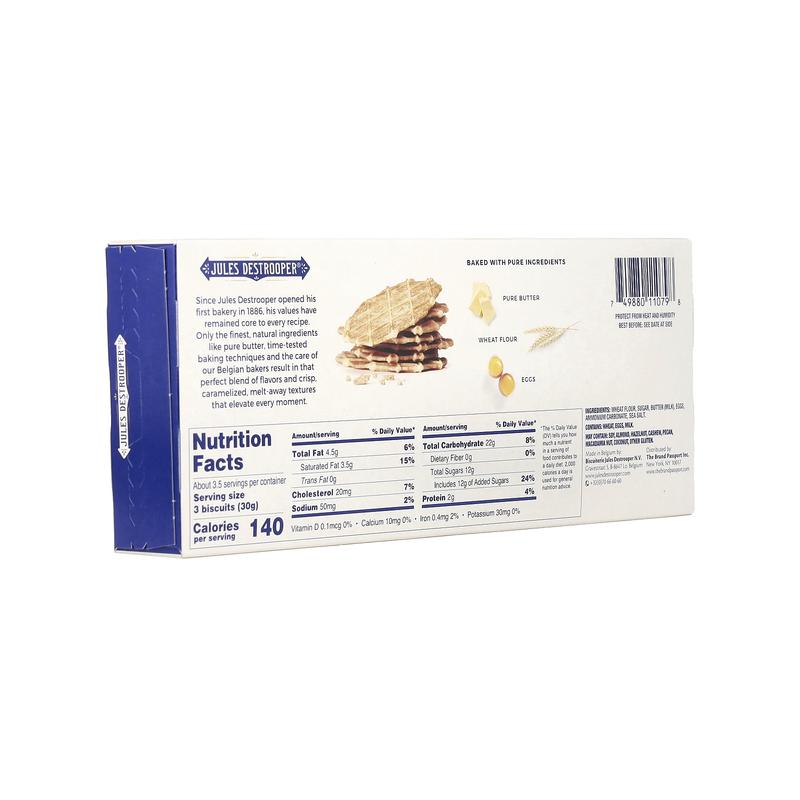 Jules Destrooper Butter Crisps Cookies, 3.5 oz (100 g)