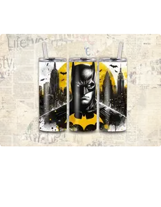 Bat Sublimation tumbler Wrap Print