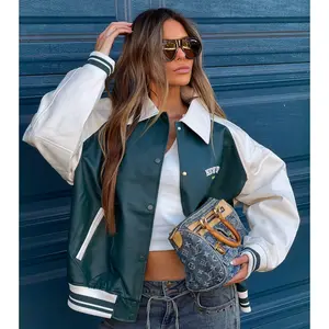 Play It Cool Varsity Bomber Jacket Play It Cool Varsity Bomber Jacket