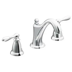 Moen WS84440 Caldwell Two-Handle High Arc Bathroom Faucet