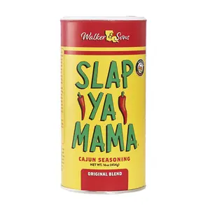 Slap Ya Mama Original Blend Cajun Seasoning, 16 oz Canister – Authentic Louisiana Cajun Spice for Bold Flavor