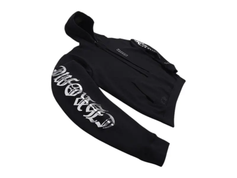 Chrome Hearts Foil Print Hoodie Black (men) by StockX