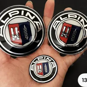 4pcs 60mm Car Wheel Center Hub Cap Styling For BMW M Performance E36 E46 E60 E90 E91 E92 M3 Auto Hub cover Automobile parts Wheel Covers