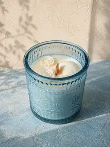 Aegean Bloom | Jasmine Scented Soy Candle – 6.2 oz