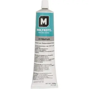 Dow Corning 5.3 oz Tube Lithium Low Temperature Grease Off-White, 400°F Max Temp, NLGIG 2 4016023