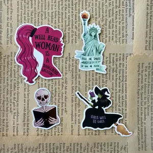 Girls Will Be Girls Bookish Sticker Pack