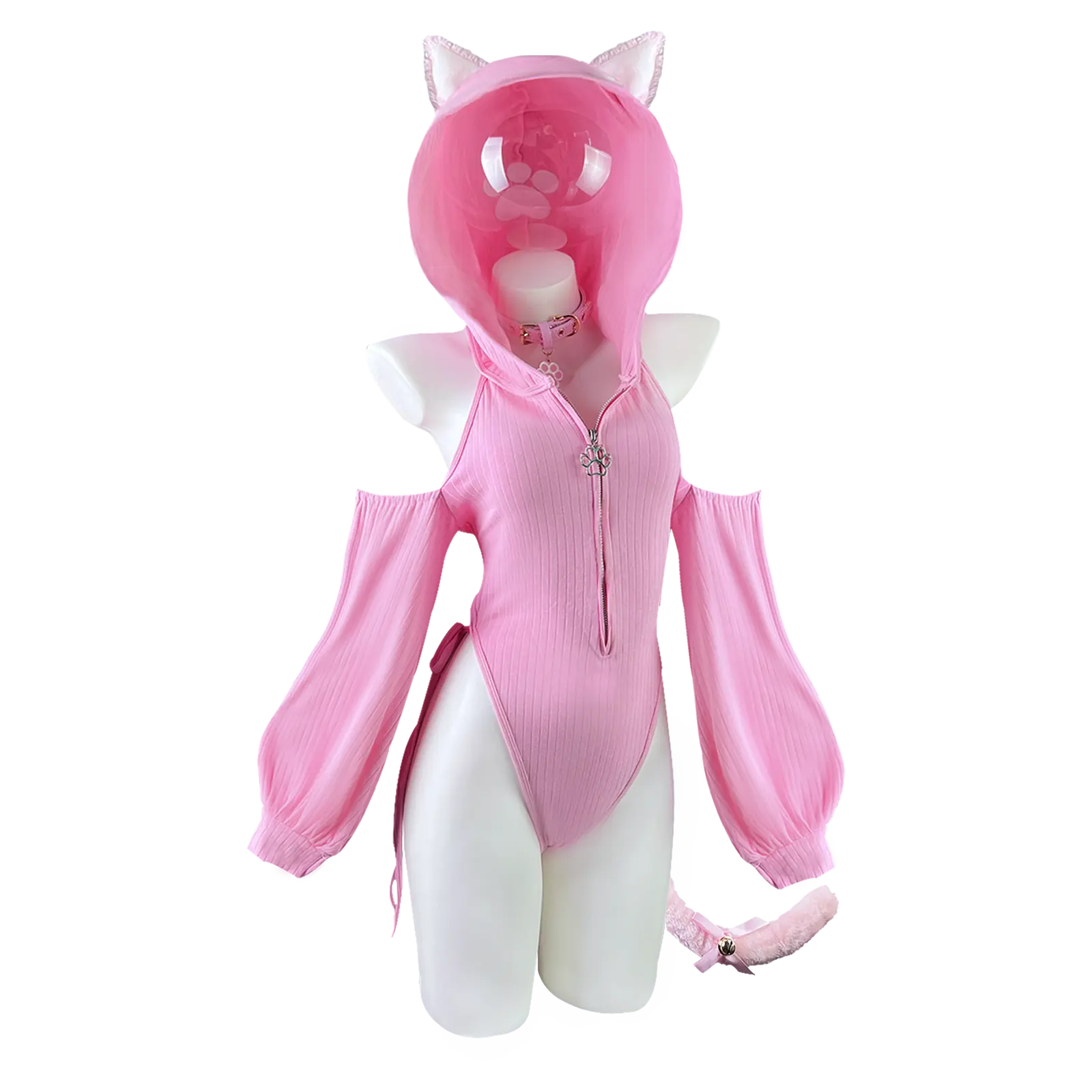Cat Suit-Pink