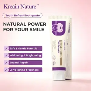 Kreain Nature Tooth Refresh Toothpaste – Natural Ingredient Toothpaste for Fresh Breath, Gentle Daily Oral Care, Suitable for Sensitive Teeth and Everyday Use