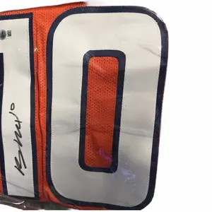 Bo Nix Autographed Denver Jersey W/COA Beckett