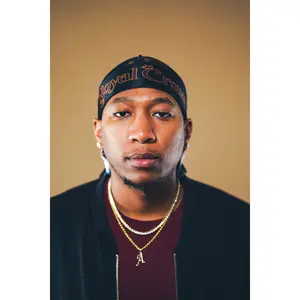 Silky Satin Durag for 360 Waves | Black & Maroon