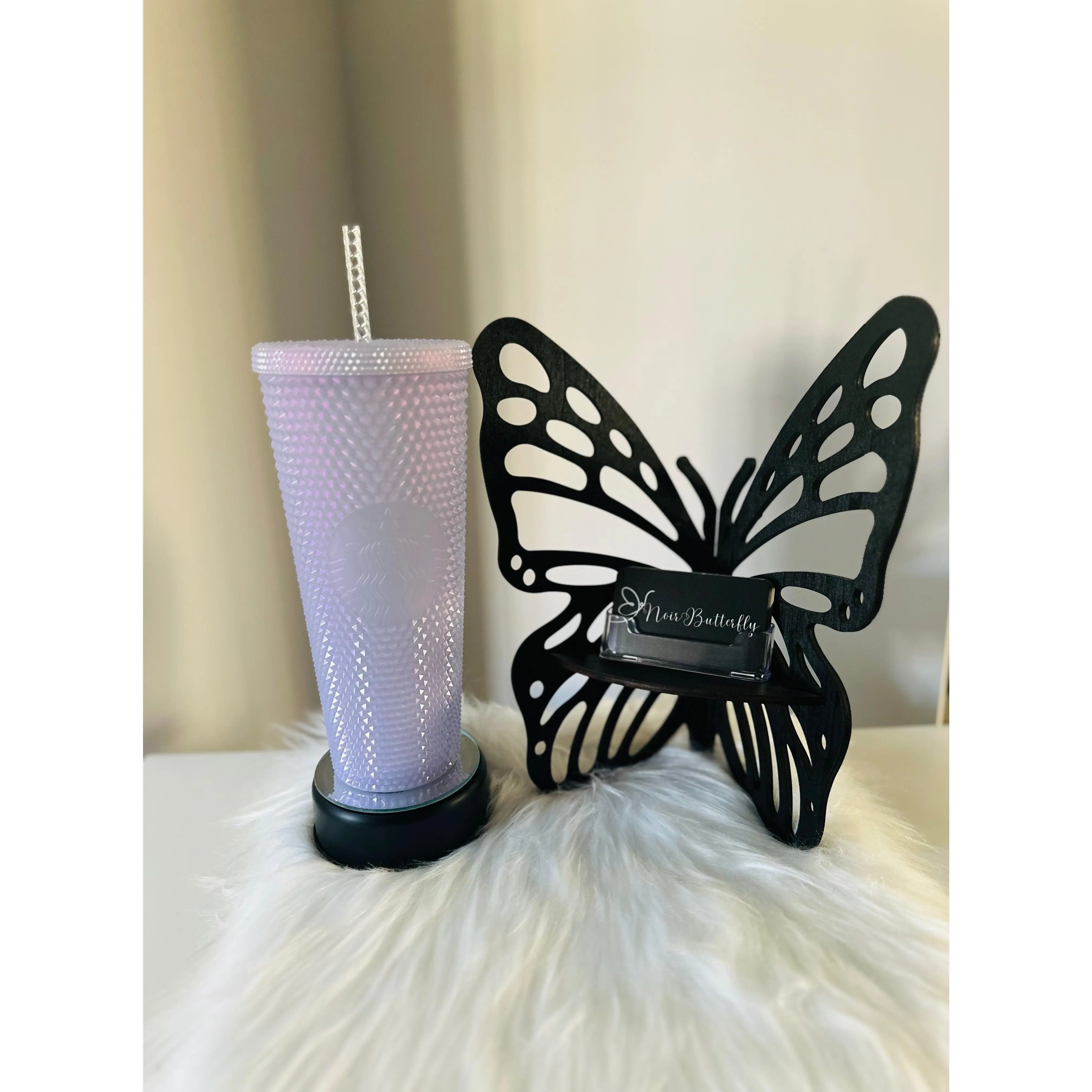 2022 Starbucks Authentic Icy Lavendar Studded Tumbler