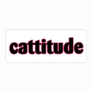 Cattitude Sticker M2F