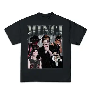 Limited Mingi Kpop Vintage T-Shirt, Bootleg Shirt, Kpop Shirt, Kpop Merch, Kpop Gift For Birthday	