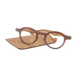 Orlando (Premium) Women Reading Glasses, High End Readers (Brown)  (Round) Magnifying Eyeglasses, Optical, NY Fifth Avenue