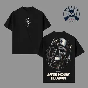 The WK Concert Graphic Tee, Soft Cotton T-Shirt, After Hours Album Style Shirt, Dark Pop R&B Streetwear, Music Fan Merch