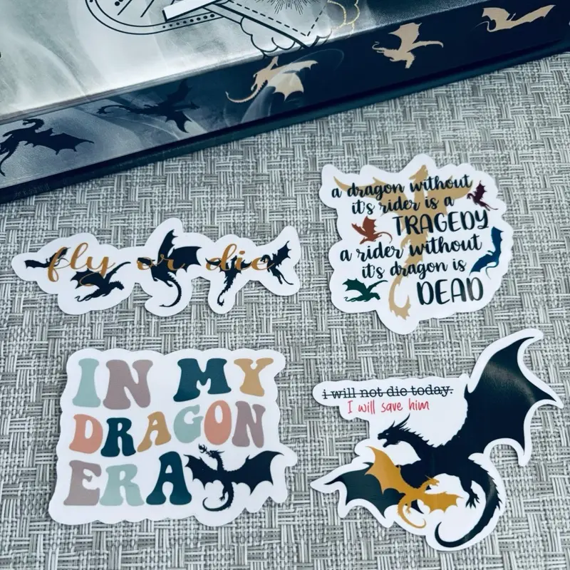 Fourth Wing Sticker Bundle