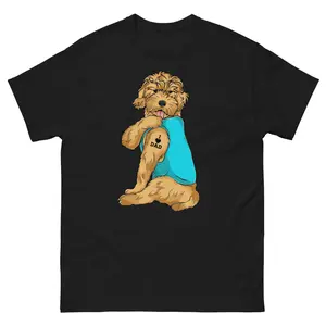Golden Doodle Dog Dad Graphic Unisex T-Shirt