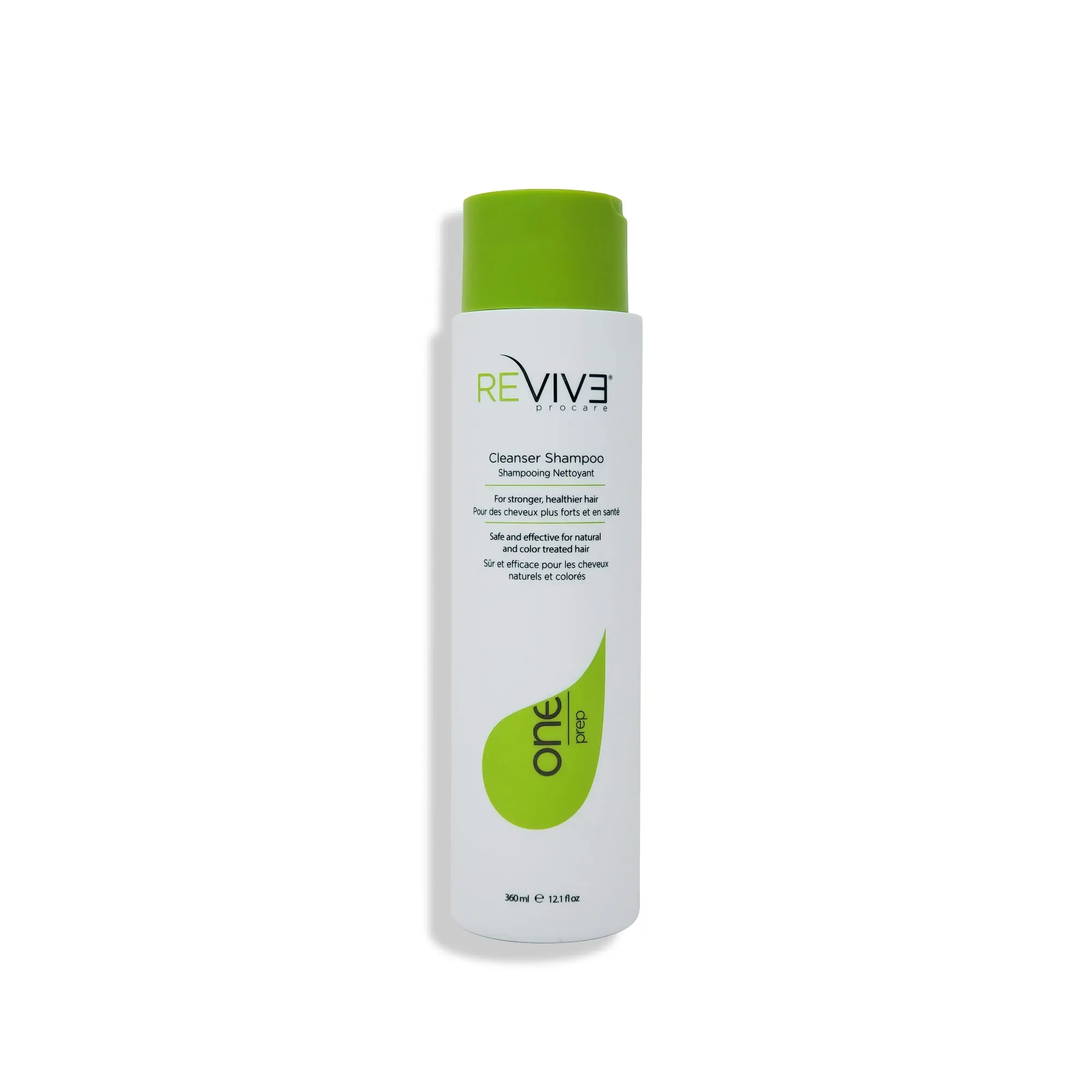 Revive Procare Prep Cleanser Shampoo Clinically Tested Hair And Scalp Care Anti Thinning Fine 12.1oz