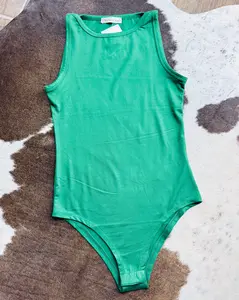 Elevated Basic Bodysuit *Hunter Green