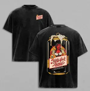 Treaty Oak Revival Whitewater Amphitheater Tee Washed – Vintage Acid Wash Heavy Cotton Oversize Unisex Country Rock Band T-Shirt, Hoodie & Sweatshirt, Retro Cowboy Southern Rock Streetwear Top