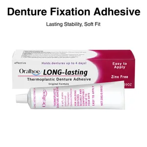 Oralhoe Denture Fixation Adhesive Fixed Dentures For Improved Comfort And Beauty Denture Fixation Adhesive
