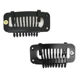 DIY CLIP IN HAIR EXTENSION MAGIC CLIPS ONLY NO SEWING REQUIRED 12PCS