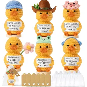 Thank You Gifts for 6PCS Positive, Employee Appreciation Gifts Emotional Buddies, Administrative Day Gift Easter Basket for Coworker Teacher Nurse