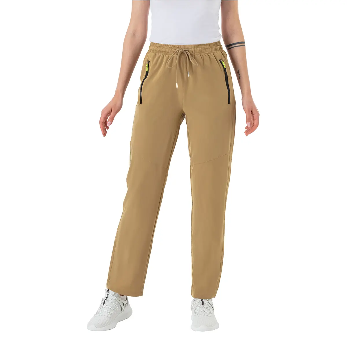 YSENTO Women's Hiking Cargo Pants Quick Dry Lightweight Water Resistant Joggers Pants Zipper Pockets