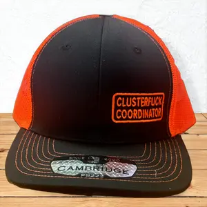 CLUSTERF****CK CORDINATOR SNAPBACK HAT