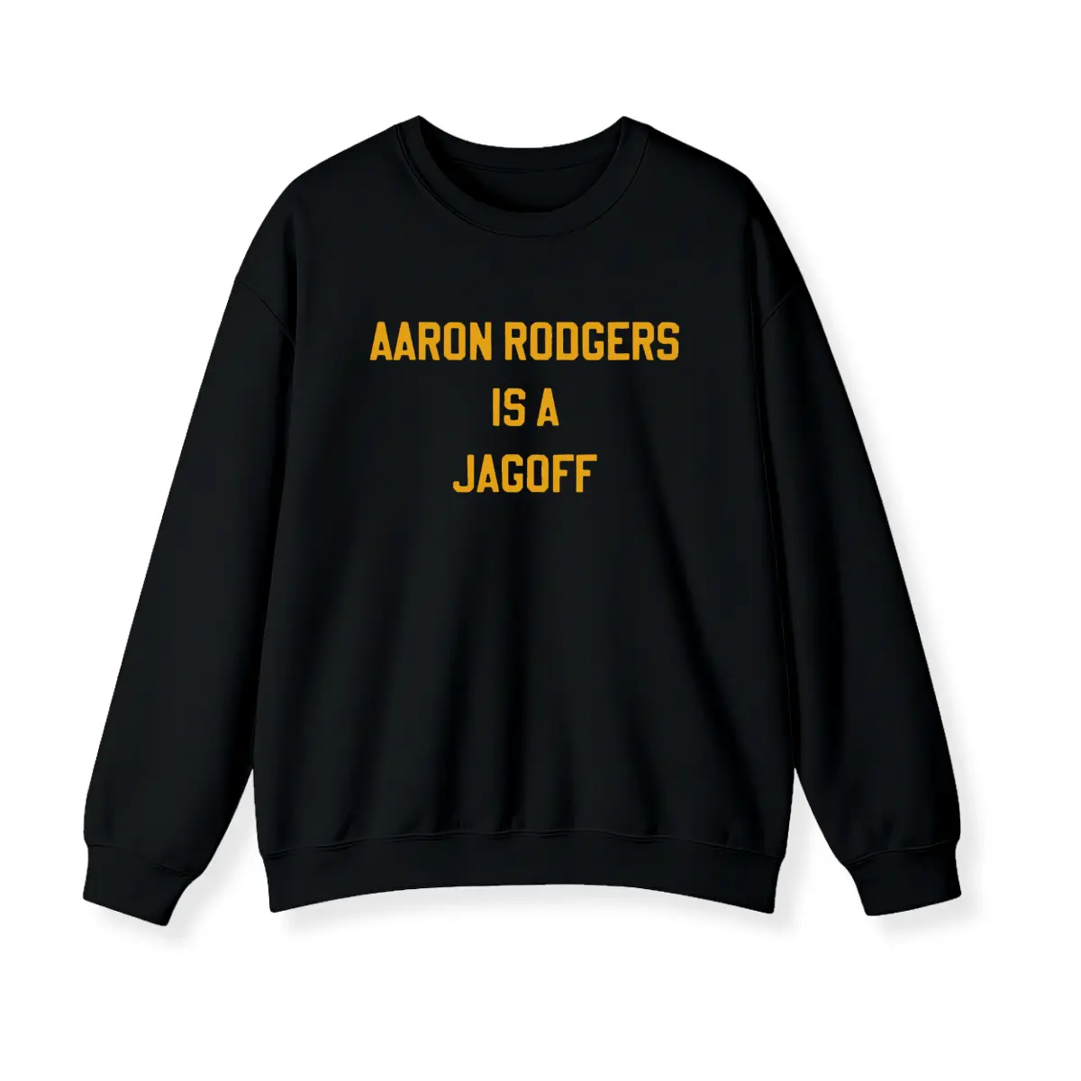 Aaron Rodgers Is a Jagoff Sweatshirt, Funny Football Crewneck Pullover, Game Day Sports Sweater, Casual Streetwear Long Sleeve Top for Men and Women