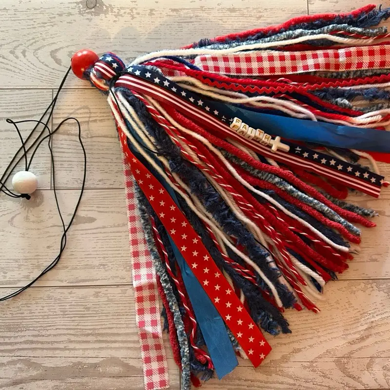 American Bible/Book Tassel Bookmark with beads and prayer card gift set