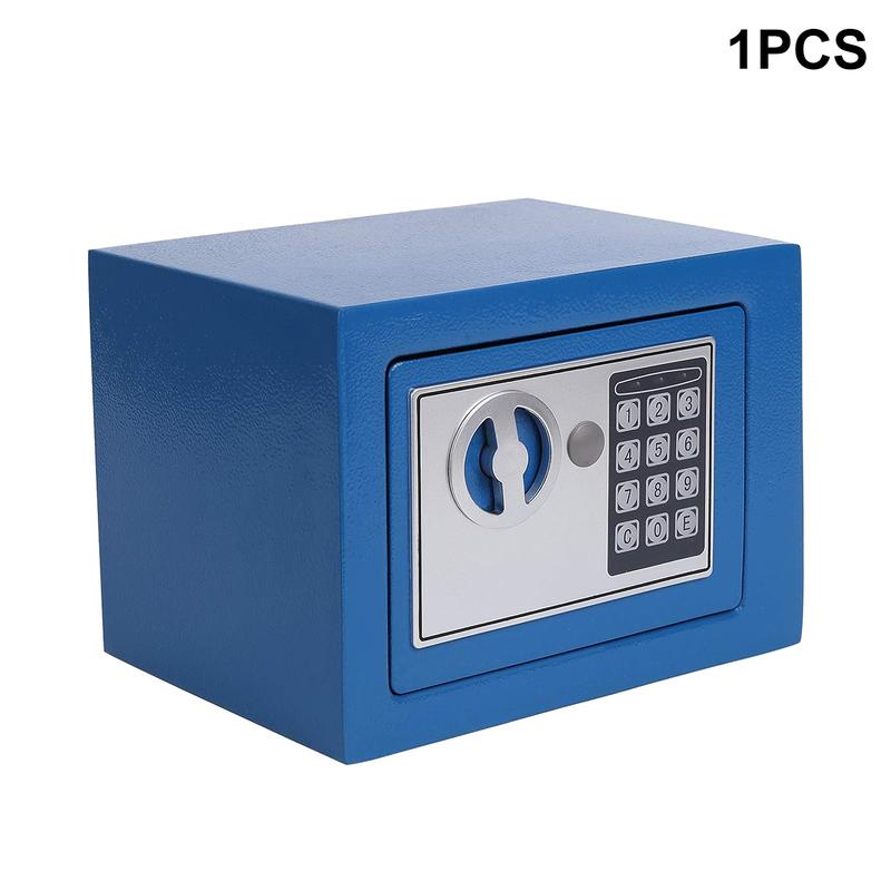 Home Money Safe Box with Sensor Light & Money Bag, Security Lock Box with Digital Keypad & Keys - Great Gift (Black/Silvery) Home Money Safe Box with Sensor Light & Money Bag, Security Lock Box with Digital Keypad & Keys - Great Gift (Black/Silvery)