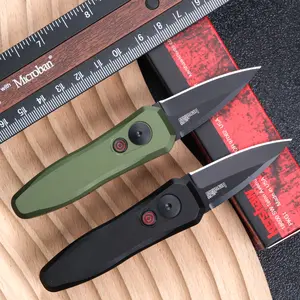K7500 small tactical folding knife, aviation aluminum alloy handle, high hardness blade, outdoor camping survival EDC knife, total length of 12 centimeters, weight of 40 grams, the best gift.