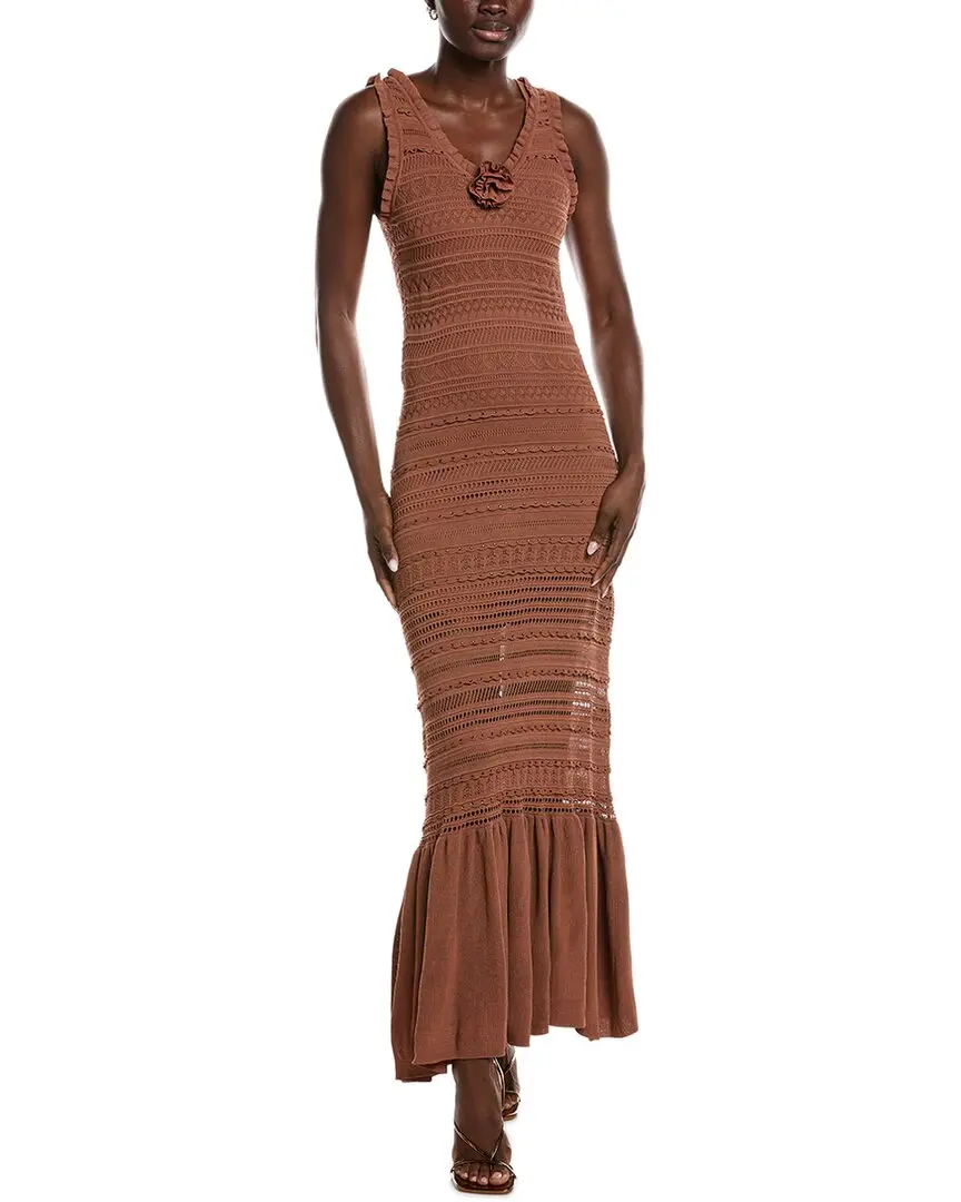Sandro Knit Maxi Dress