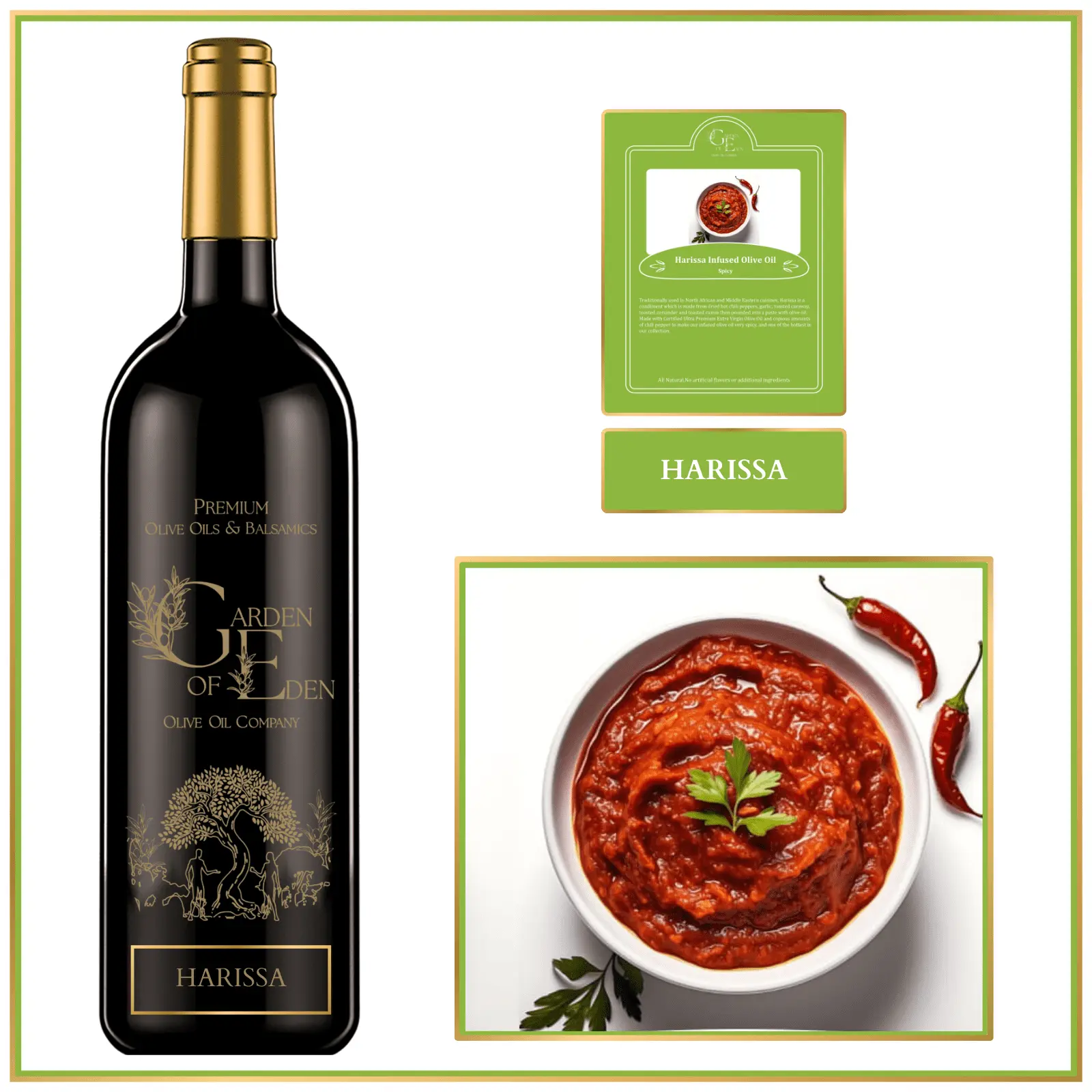 Harissa Infused Olive Oil