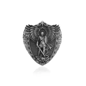 Saint Archangel Michael Signet Ring