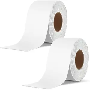 2 Pack RV Roof Tape, 4 Inch x 50  RV Sealant Tape, UV &  RV White Seal Tape for RV Repair, Window, Boat Sealing,  and Trailer Roof Sealant, Stop Camper Roof Leaks