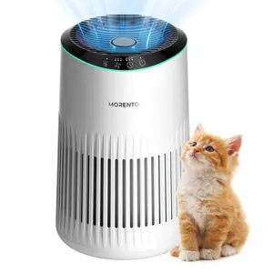Morento MR2566 Air Purifier for bedroom and home use, featuring a fragrance sponge, sleep mode,blue ambient light. Humidifier
