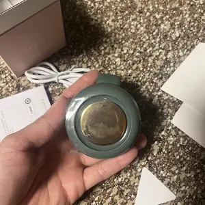 WestDeer Portable Silent Mini Bladeless Electric Fan,Adjustable 3-speed Suspended Waist Fans,Phone Cooling Fan,Personal Fan,Rotating BodyFan Suitable for Outdoor Travel,fathersdaygift,rechargeable personal fan,handheld turbo fan,Perfect Gift