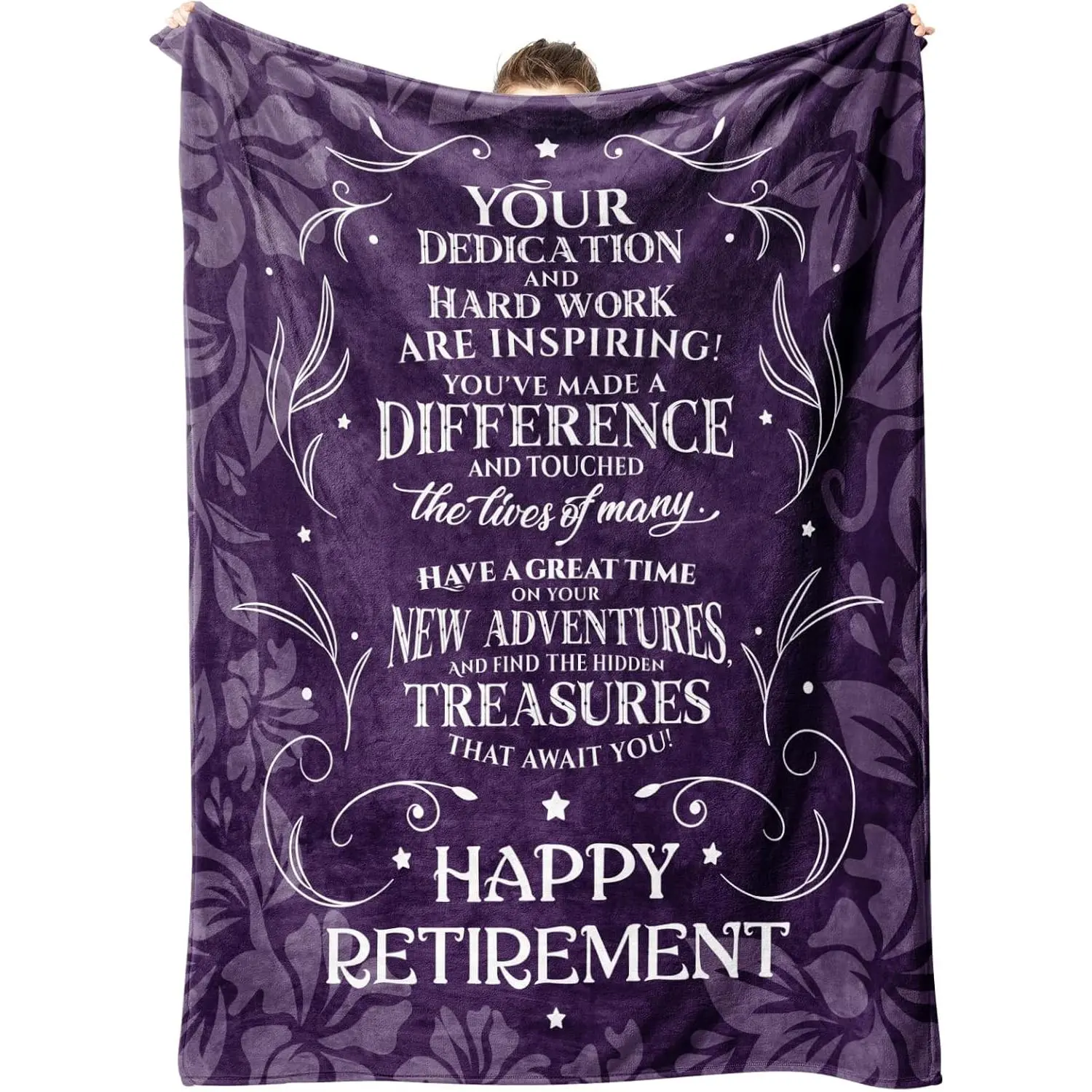 Retirement Gift for Woman, Best Retirement Gifts Ideas, Retirement Gifts Blanket 50"X60", Retired Gifts for Women, Men, Cool Retirement Gifts for Teachers, Nurses, Retiring Farewell Gifts for Coworker