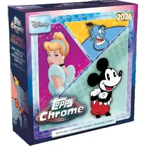 2026 Topps Chrome Disney Mega Box