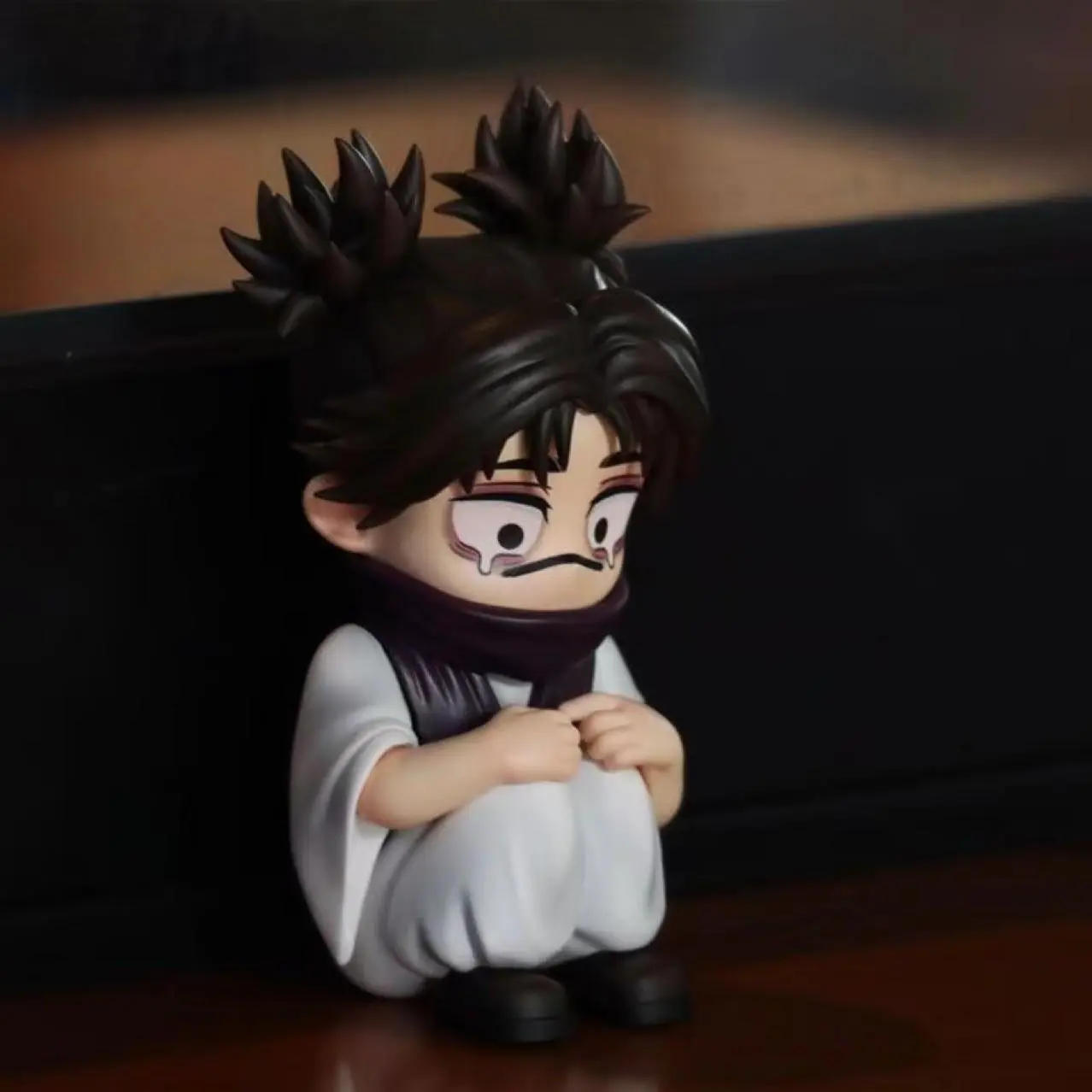 Jujutsu Kaisen Choso Chibi Crying Sitting Figure | Mini Anime Collectible | Desk/Car Decor Toy