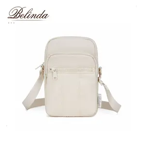 Belinda Anti-Theft Quilted MINI Crossbody Bag, Women's Shoulder Bag with Multi-Layer Pockets Wallet and Adjustable Strap, Lightweight Water-Resistant for Work, Travel, School, Mom