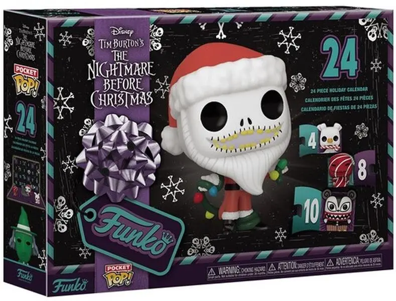 Funko Pocket POP! Countdown Calendar - The Nightmare Before Christmas Collectible, Vinyl Figure, Collectibles Category Item, Collectible Figure Vinyl