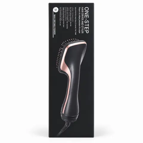 One-Step Hair Dryer & Styler Brush – Fast Drying and Smoothing Hot Air Brush (9578)