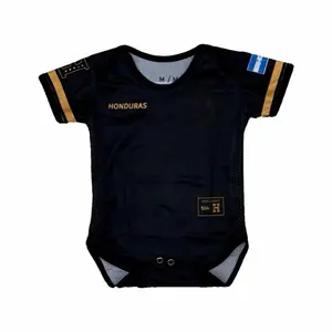 Honduras Away 2026 Soccer Black and Gold Unisex Jersey