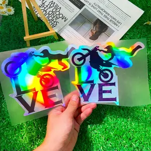 Adventure-Themed Motorcycle Sticker, Waterproof Vinyl Decal, Fits Motorcycle Windshield, Motocross Body Exterior, Gift for Enthusiasts