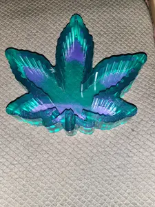 Custom handmade epoxy Ashtray